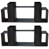 Scratch and Dent - Steel Log Rack Bracket Kit - DIY - FINAL SALE