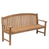 Scratch and Dent - Teak Bow Back Bench