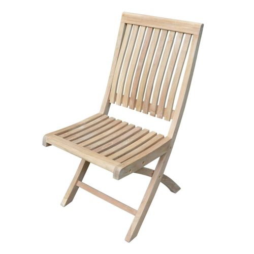 Scratch and Dent - Monaco Teak Folding Chair - FINAL SALE