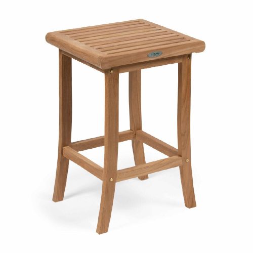 Scratch and Dent - Teak Bar Stool