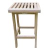 Scratch and Dent - Teak Bar Stool