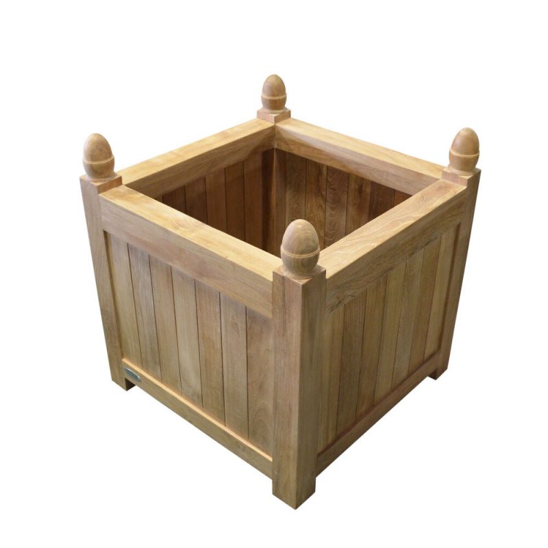 Scratch and Dent - Teak Square Planter