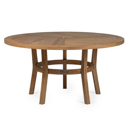 Scratch and Dent - Teak Round Dining Table