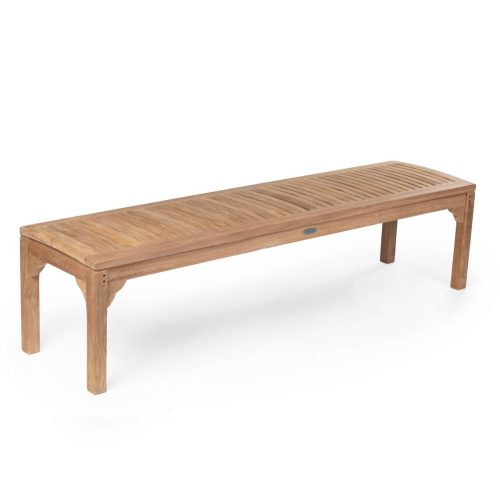 SCRATCH AND DENT - Grade A Teak 71" Marley Backless Bench - FINAL SALE