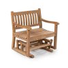 SCRATCH AND DENT - Grade A Teak Yosemite Glider Chair - FINAL SALE