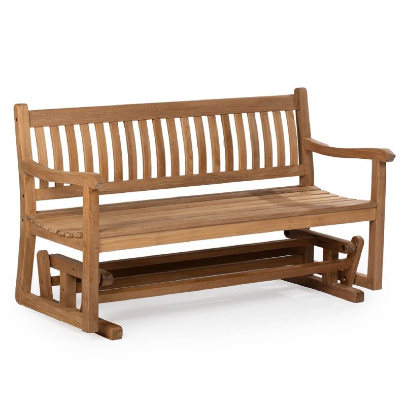 Cascade Grade A Teak Glider Bench