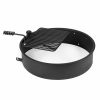 SCRATCH AND DENT - 32" Steel Camp Fire Ring & Outdoor Cooking Grate - FINAL SALE