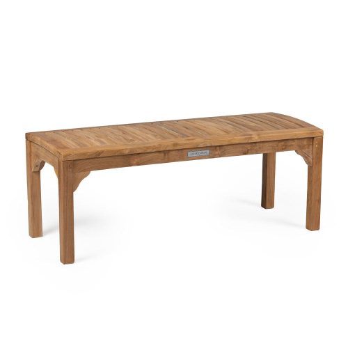 Sage Grade A Teak Backless Benches | 47