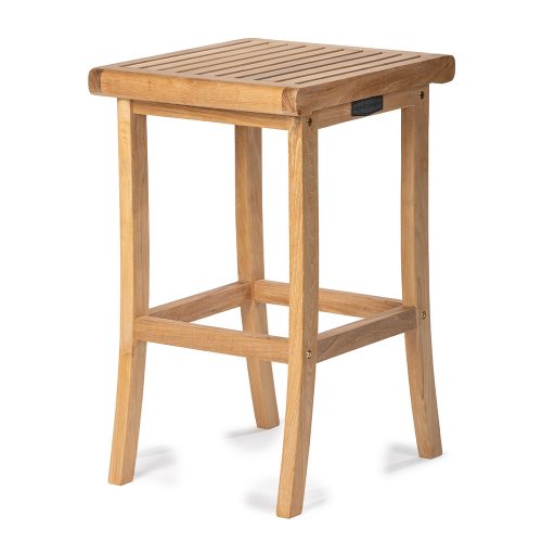 Acadia Grade A Teak Barstool | 30"