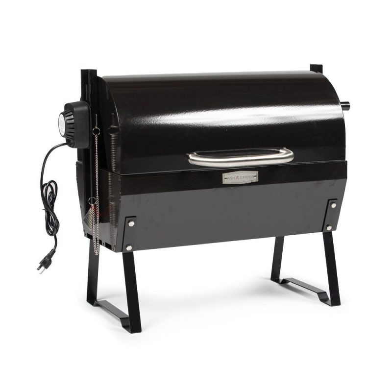 SCRATCH AND DENT - 4W Rotisserie Grill with Hood - FINAL SALE