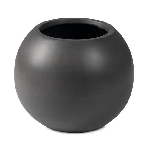 Onyx Sphere Planters | Charcoal / 24