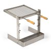 Scratch and Dent - Stainless Steel Adjustable Tuscan Campfire Grill - FINAL SALE