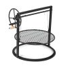 Scratch and Dent - 22” Kettle-Style Grill Attachment - Open Flame Campfire Adjustable Cooking Grate - FINAL SALE