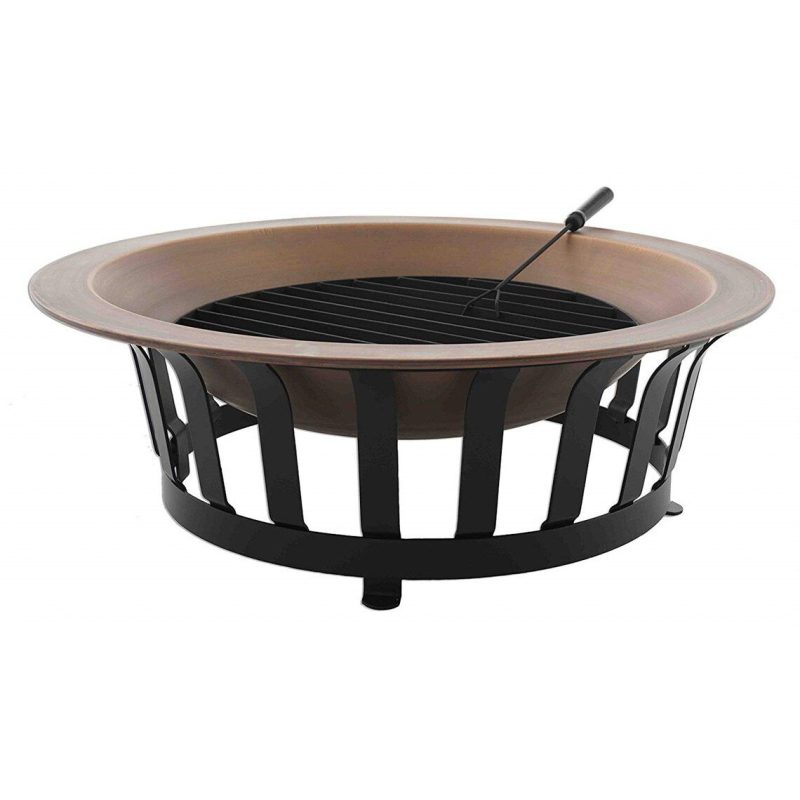 Scratch and Dent - 39" Solid Copper Fire Bowl Pit - FINAL SALE