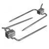 Scratch and Dent - Pair of Rotisserie Forks for 7/8" Square Spit Rod - FINAL SALE