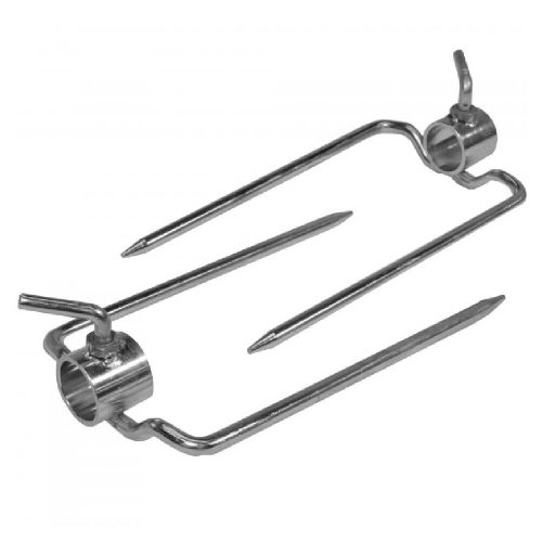 Scratch and Dent - Pair of Rotisserie Forks for 1" Round Spit Rod - FINAL SALE