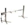 Scratch and Dent - Stainless Steel Spit Rotisserie Roaster Stand 125LB Capacity BBQ Grill - FINAL SALE