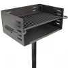 Scratch and Dent - Single Post JUMBO Park Style Grill - FINAL SALE