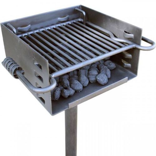 Scratch and Dent - Outdoor Park-Style Charcoal Grill - FINAL SALE